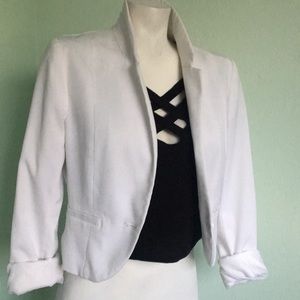 H&M White Blazer Size 10